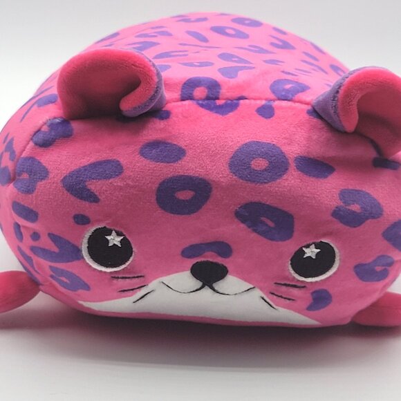 Moosh Moosh WILLOW Cheetah Leopard Cat Plush Stuffed Animal Toy Pink - Picture 2 of 10